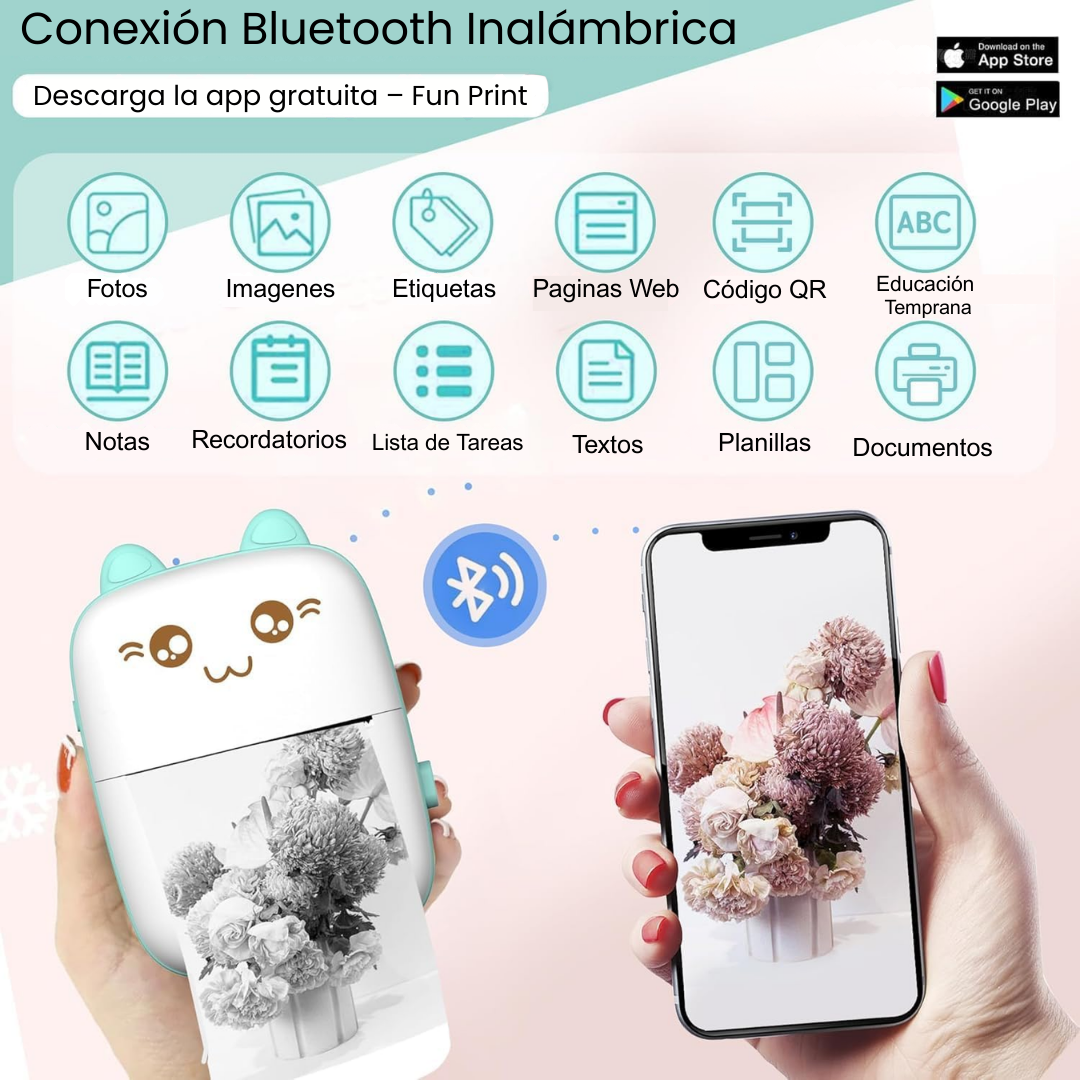 Mini Impresora Portatil