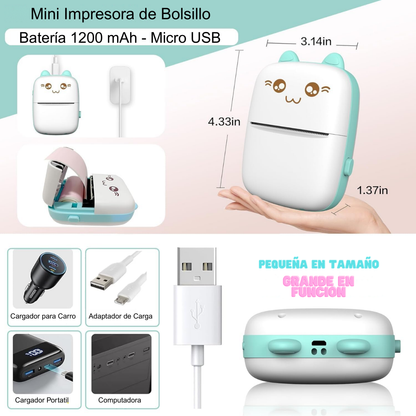 Mini Impresora Portatil